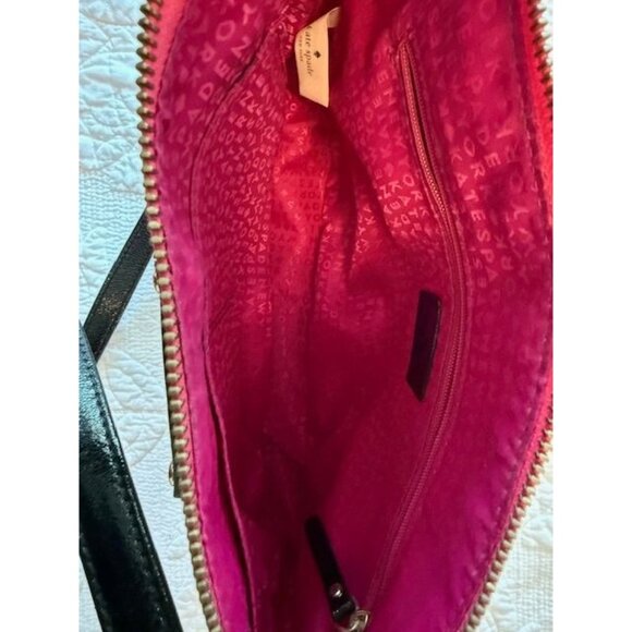 Kate Spade New York Pink & Purple Chrissy Moroccan Market Bag With Black Adjusta - Picture 4 of 14